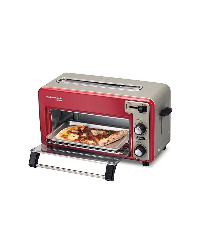 Hamilton Beach Toastation 2 Slice Toaster and Countertop Toaster Oven