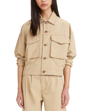 Levi's Cotton Oversized Utility Denim Trucker Jacket