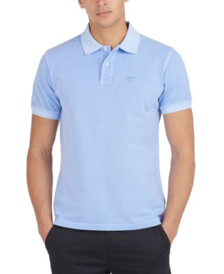 barbour washed sports polo