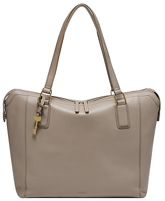 Fossil Jacqueline Leather Tote - Macy's