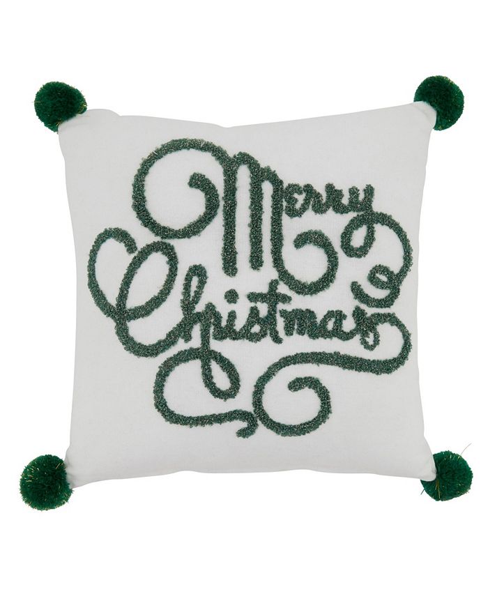 Macy's christmas throw pillows deals