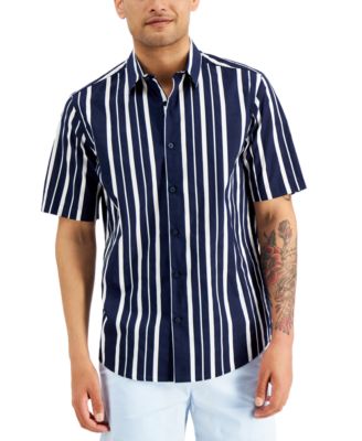 vertical striped shirts for men