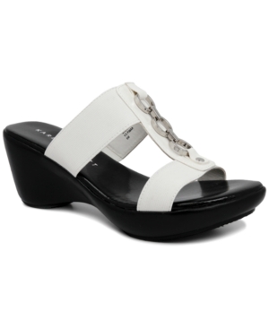Karen Scott Pimaa Slide-On Wedge Sandals Created for Macy's Women's Shoes