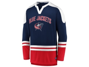 Majestic Men's Columbus Blue Jackets Slapshot Crew Shirt