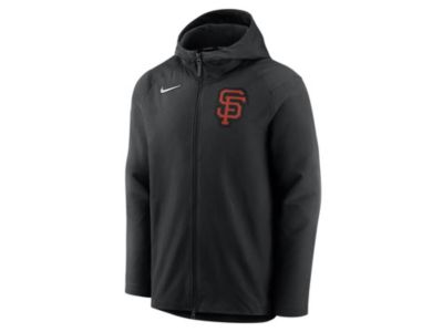 san francisco giants nike black authentic collection performance pullover hoodie