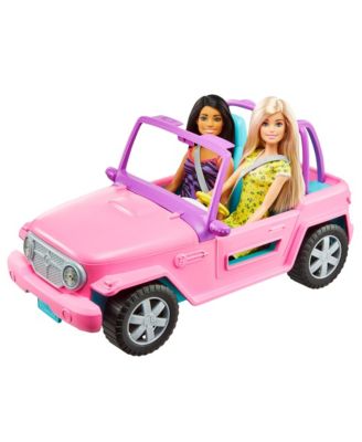 Barbie Jeep and Barbie Dolls Macy's