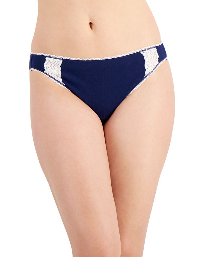 Charter Club Women's Cotton Pointelle Bikini Underwear, Created for Macy's & Reviews Bras