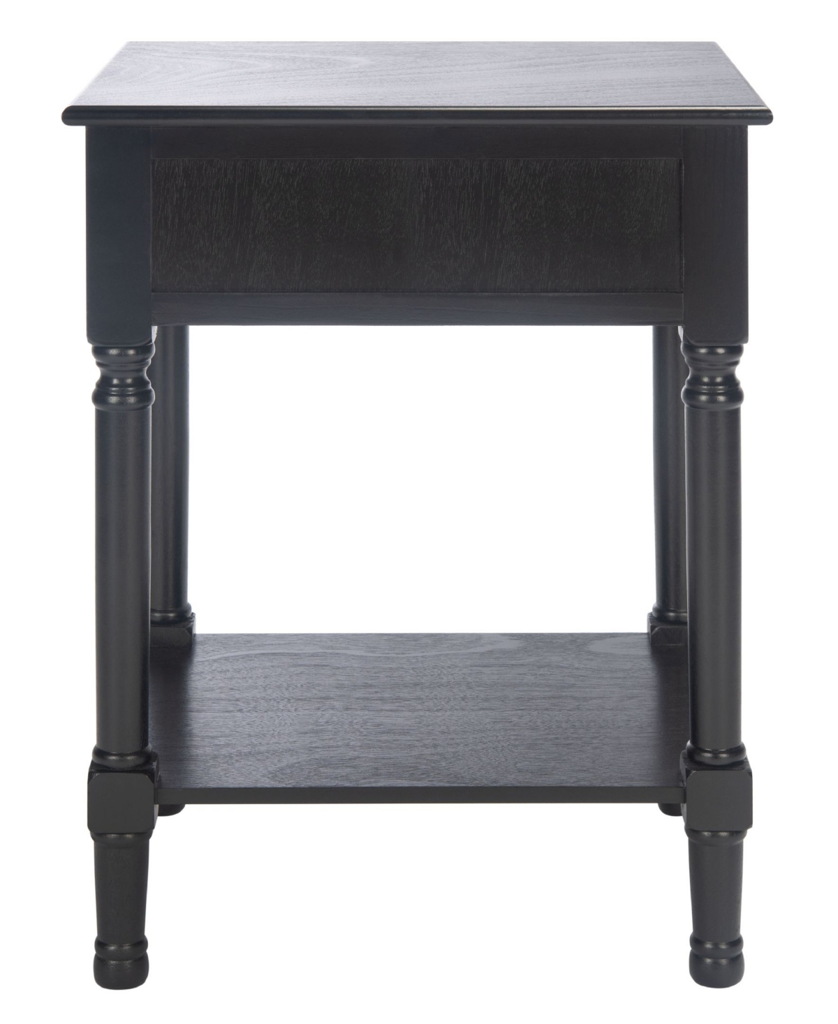 Safavieh Haines 1 Drawer Accent Table In Black