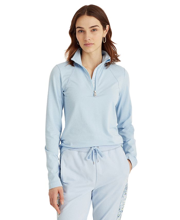 Lauren Ralph Lauren Jersey QuarterZip Macy's