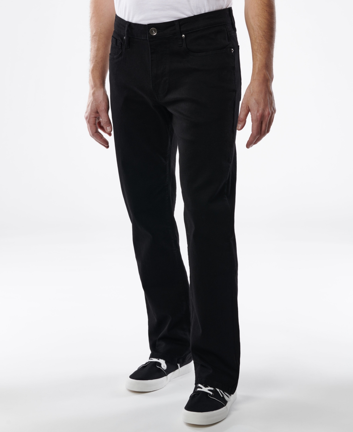 Men's Straight-Fit Jeans - Black