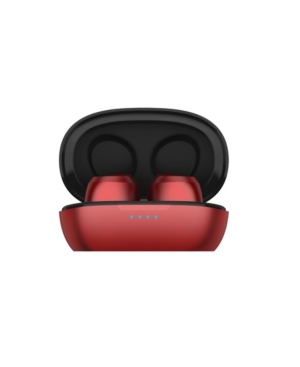 Ausounds Stream Hybrid True Wireless Noise Cancelling Earbuds In Red