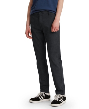 Shop Levi's Men's Big & Tall Xx Standard Tapered Fit Chino Pants In Mineral Black