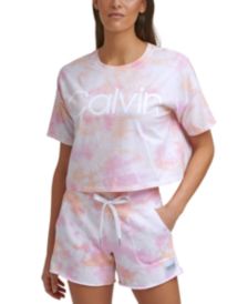 Cropped Tie-Dyed T-Shirt