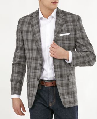 ralph lauren plaid sport coat