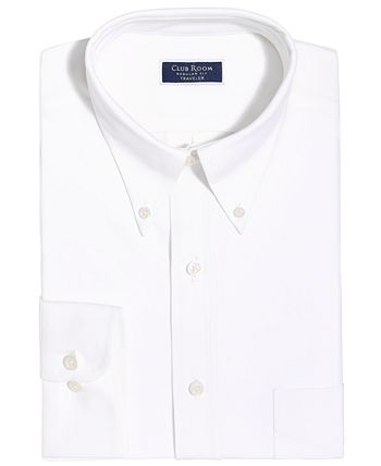 Club Room - Men's Solid Button-Down Shirt