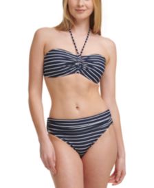 Halter Swim Top & Fold-Over Bottoms