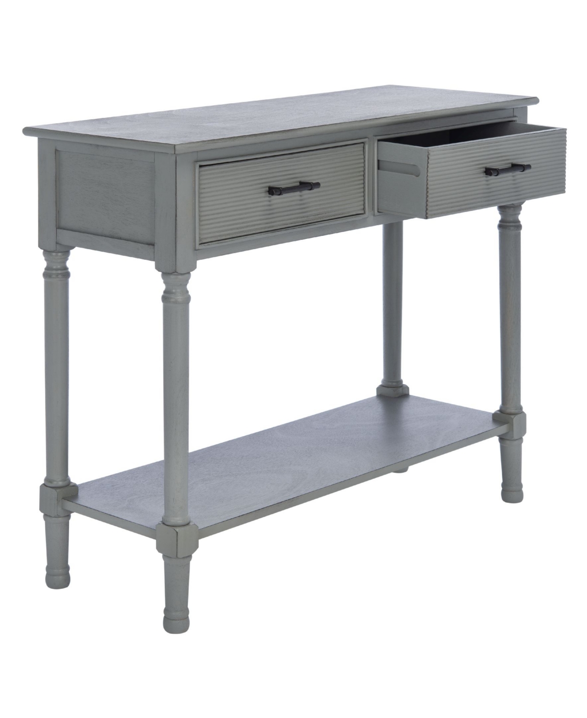 Safavieh Ryder 2 Drawer Console Table In Gray