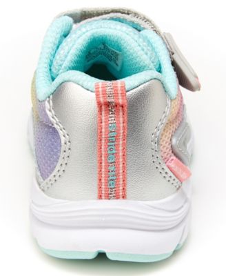 Stride Rite Girls Made2Play Radiant Bounce Sneaker - Light-Up, Machine Washable