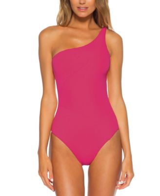 becca asymmetrical one piece