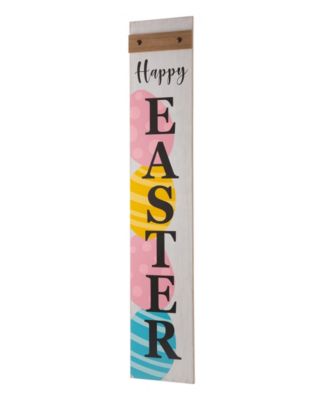 42"H Wooden "HAPPY EASTER" Porch Sign