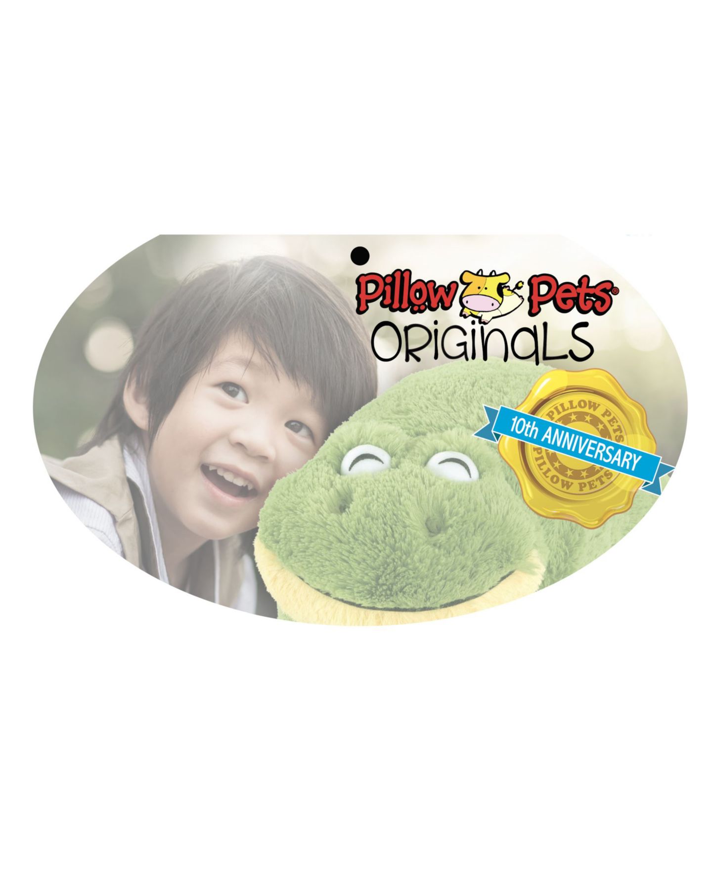 Детская мягкая игрушка Pillow Pets Friendly Frog 18" Plush — фото 4