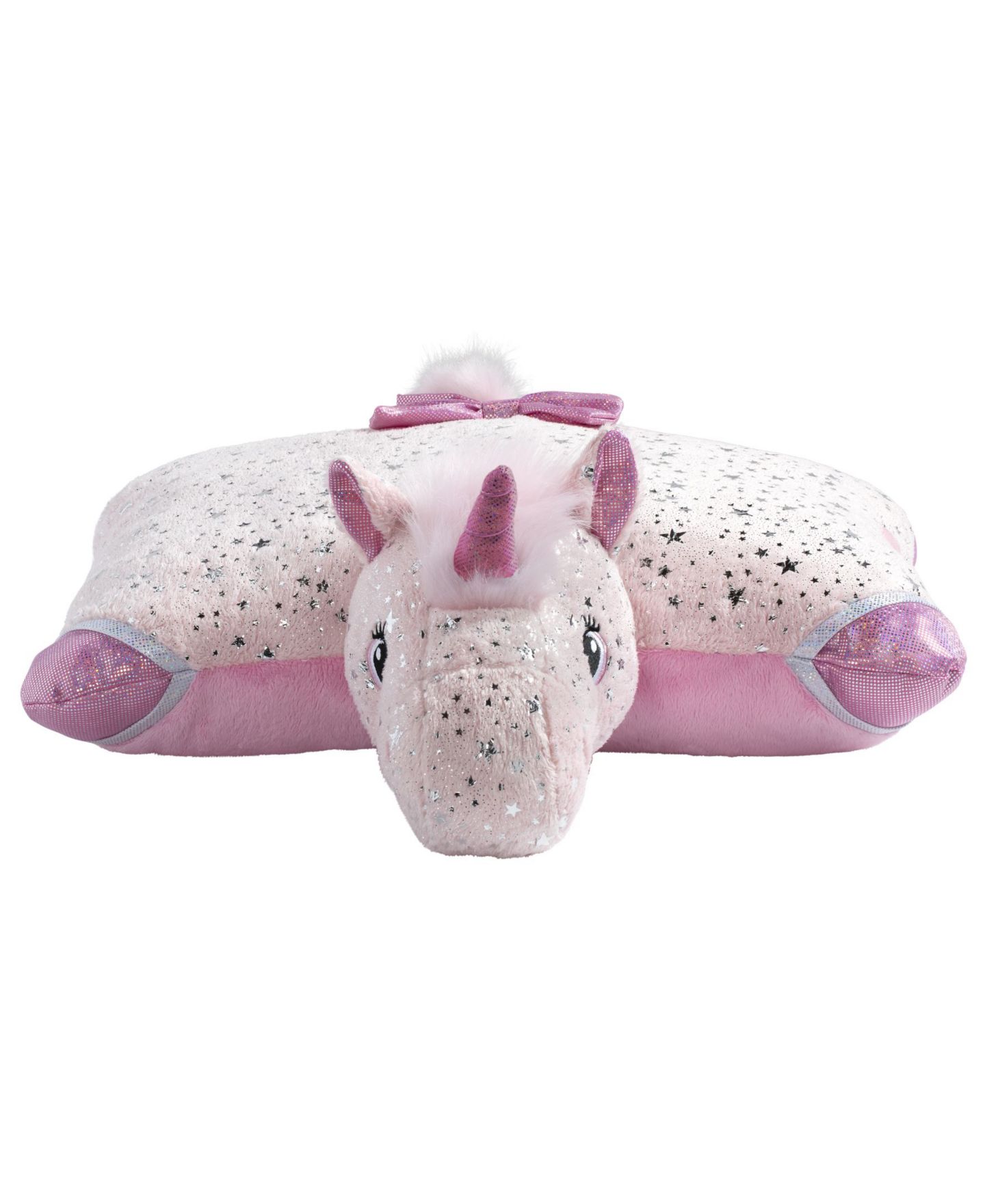 Детская мягкая игрушка Pillow Pets Sparkly Unicorn 16" Plush — фото 2