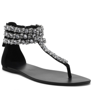 Aminah Abdul Jillil for Inc Sulina Embellished Flat Sandals Created for Macy's Women's Shoes