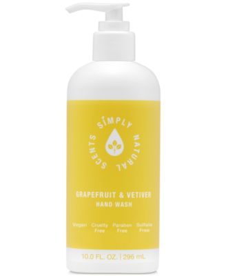Simply Natural Scents - Grapefruit & Vetiver Hand Wash, 10-oz.