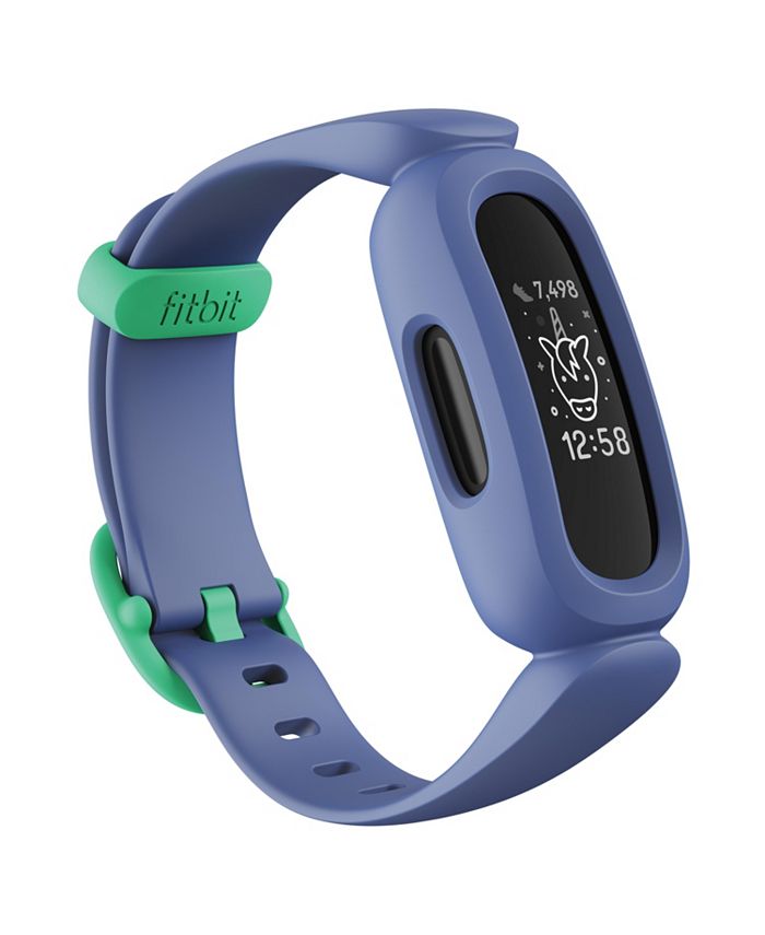 Fitbit - Ace 3 Activity Tracker for Kids - Cosmic Blue/ Astro Green