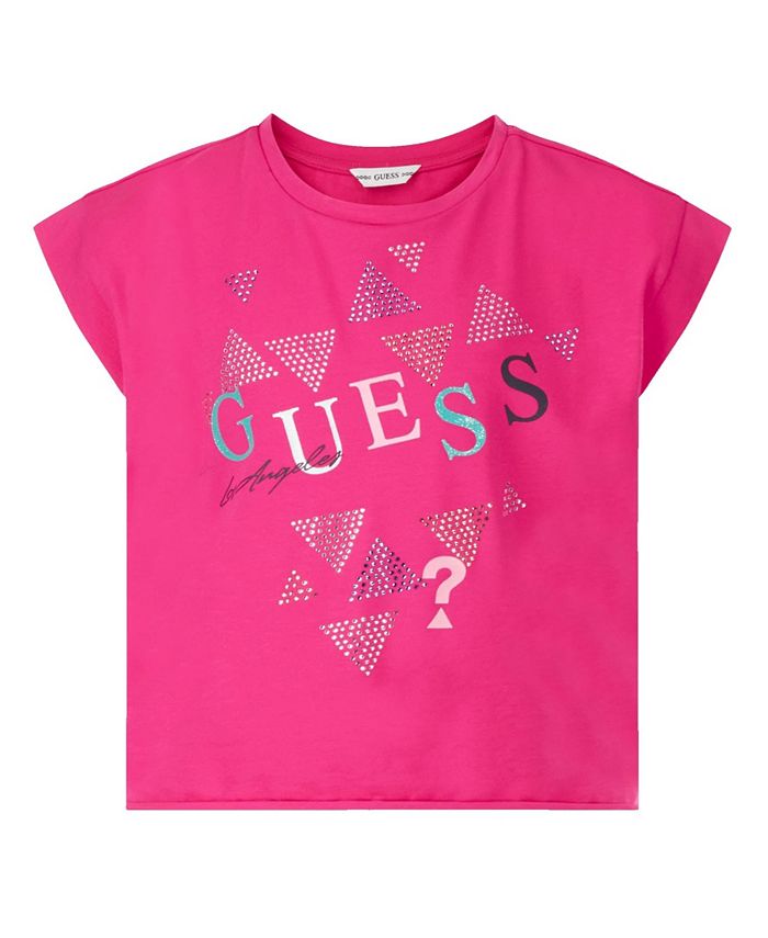 T-shirt Guess Bambine E Ragazze - Manica Corta In Jersey Biologico Con Logo Foil - 2