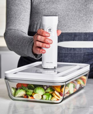 Fresh & Save Glass Rectangular 97-Oz. Gratin Dish/Vacuum Box