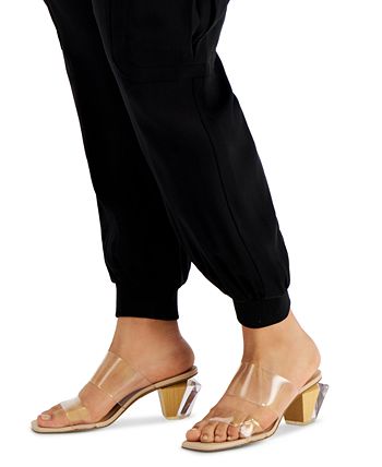 INC International Concepts Women s Calantha Clear Vinyl Dress