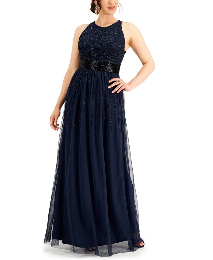 j kara teal gown