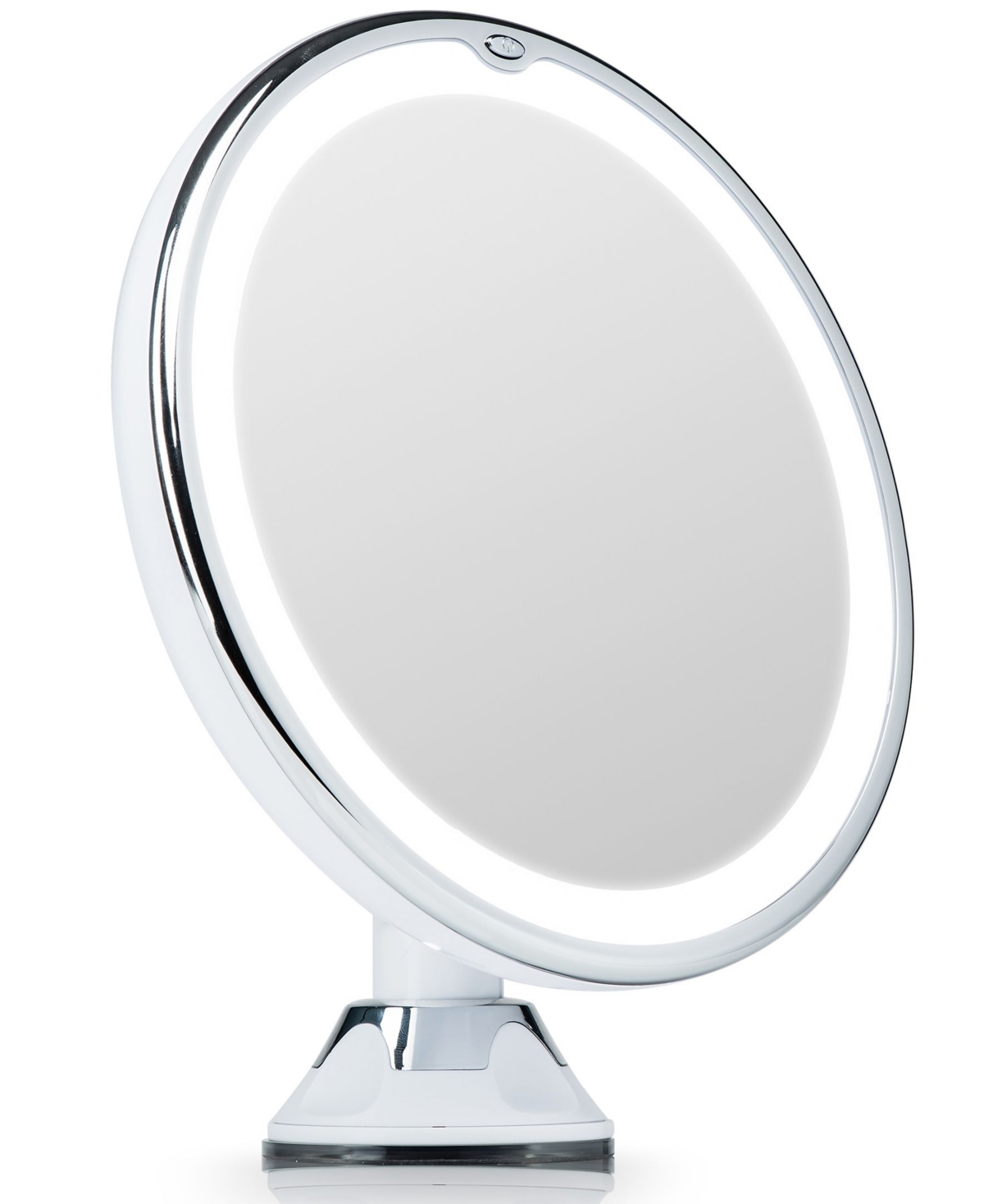 Maya 7x Magnifying Mirror with Led Lights - White