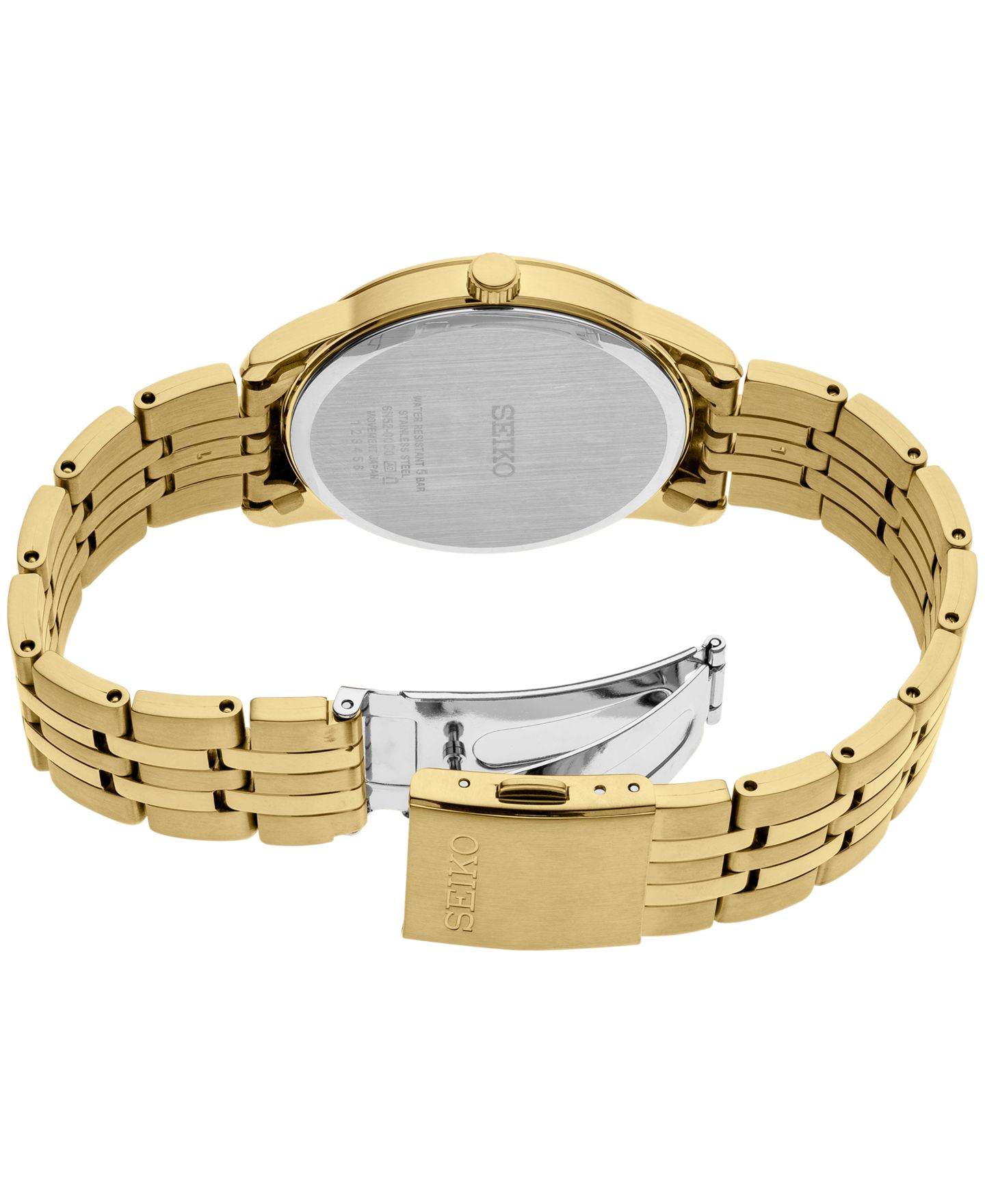 Мужские часы Seiko Essential Gold-Tone Stainless Steel Bracelet Watch 40mm — фото 3
