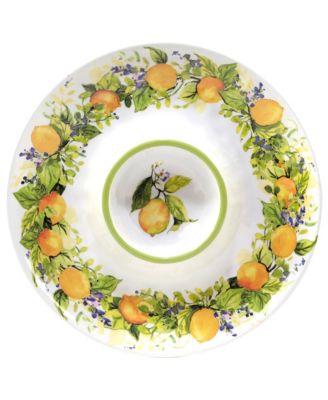 Certified Lemon Zest 3 Piece Melamine Hostess Set