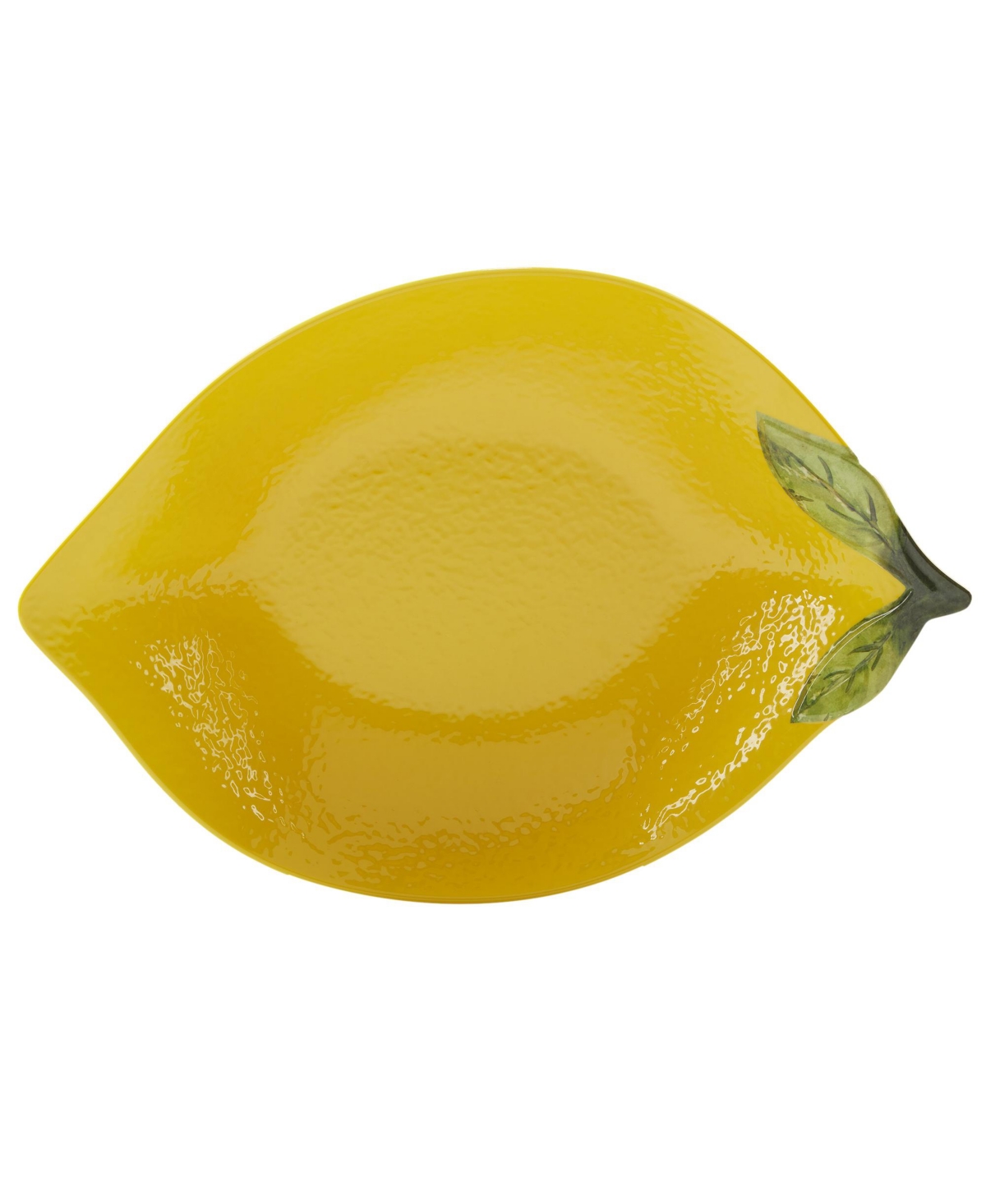 Certified 3-d Lemon Melamine Serving Set