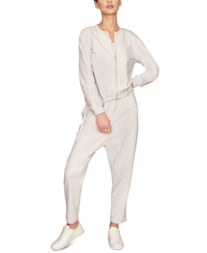 b new york Curved-Hem Zip-Front Jacket