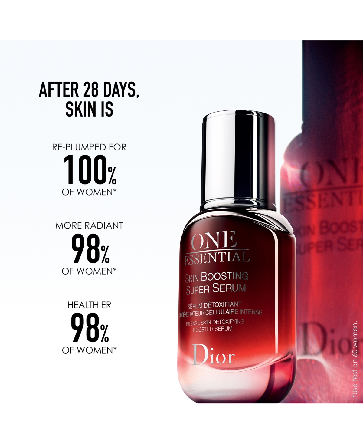 Shop Dior One Essential Skin Boosting Super Serum, 1 Oz. In No Color