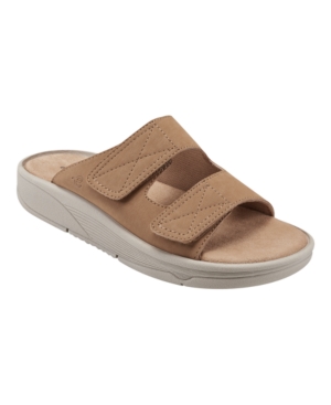 Easy Spirit Women's Red Slip-On Sandals Women's Shoes