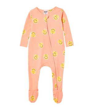 Baby Girl The Snug Long Sleeve Zip Romper