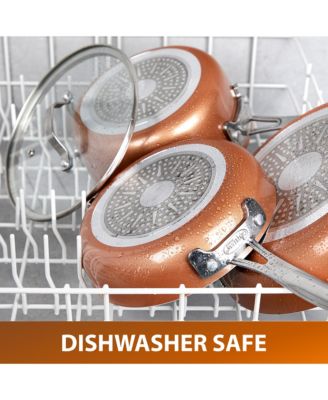 StackMaster 10-Piece Nonstick Ceramic Coating Cookware Set