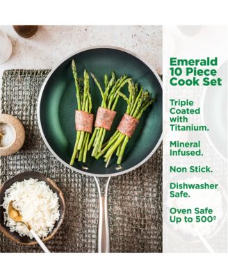 GraniteStone Granite Stone Diamond 10-Piece Nonstick Diamond Infused Cookware Set