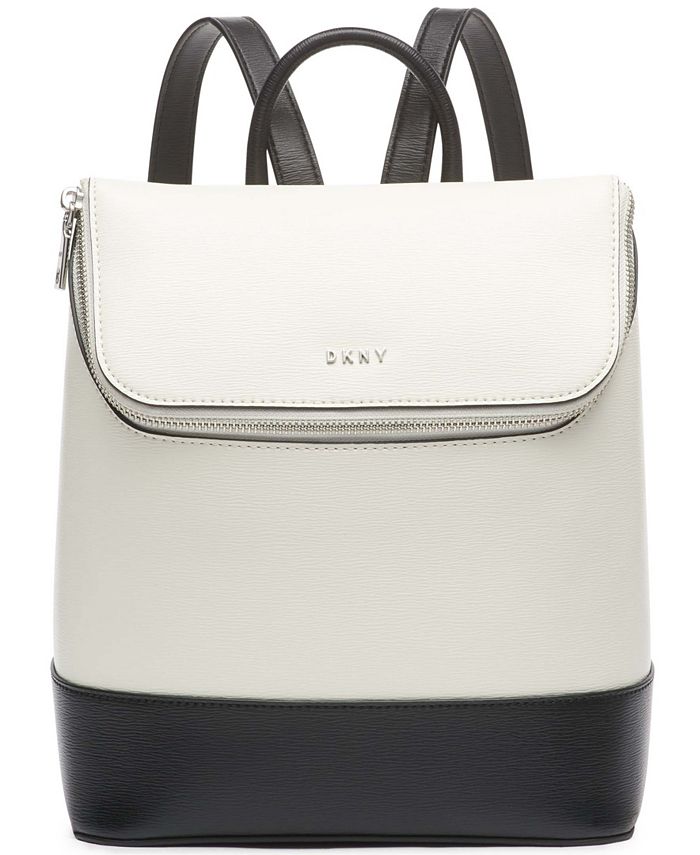 DKNY Bryant Top Zip Leather Backpack Macy's