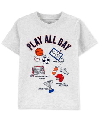 Carter's - Toddler Boys Play All Day Cotton T-Shirt