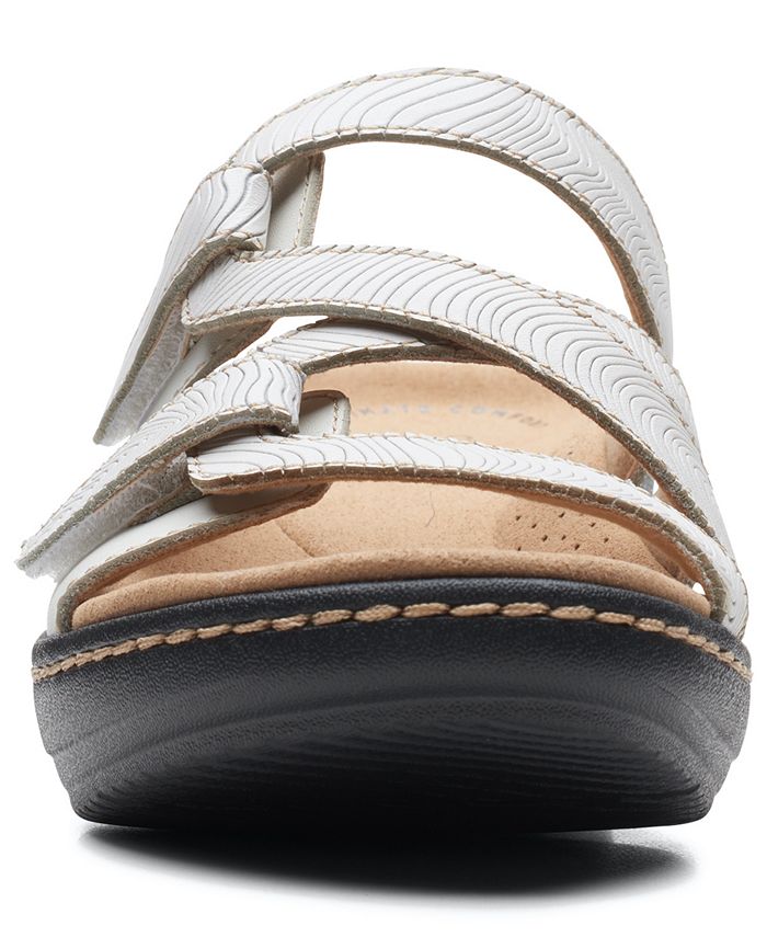 clarks women's merliah karli slip on strappy sandals