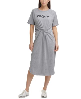 dkny gray dress