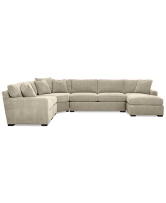 Radley 5-Piece Fabric Chaise Sectional Sofa, Created for Macy's