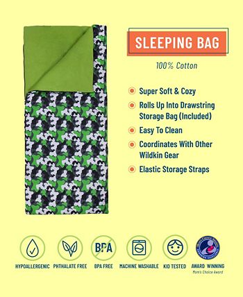 Wildkin - Green Camo Sleeping Bag