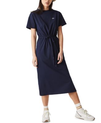 lacoste midi dress